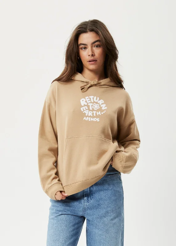 Price Drop AFENDS Womens Taylor - Hoodie - Tan