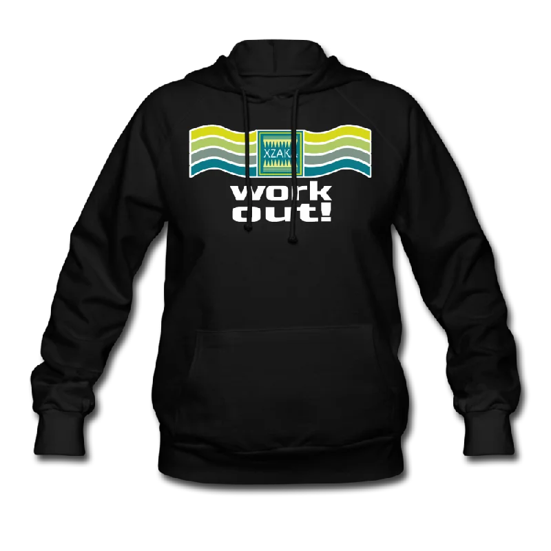 Price Cut XZAKA Women "Work Out" Motivational Hoodie - W1297