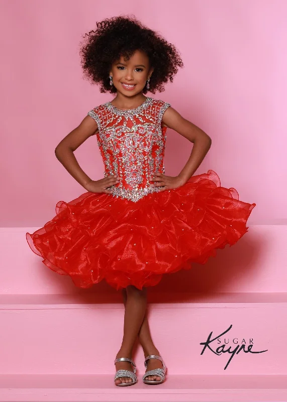 Value Deals Sugar Kayne C210 Short Ruffle Girls Cupcake Pageant Dress Corset Toddler Baby Formal Gown