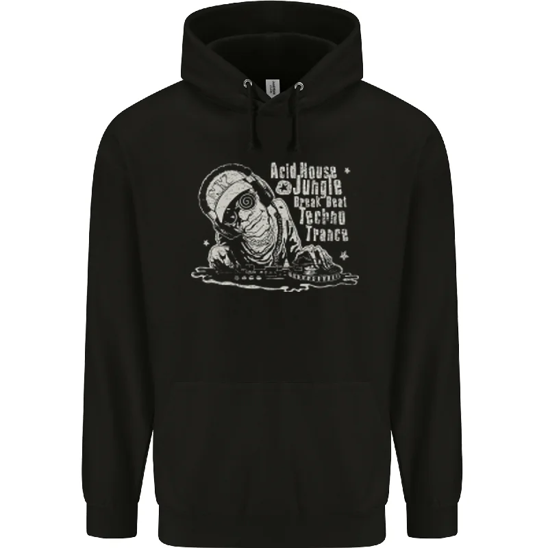 Early Access Twisted DJ Decks Vinyl DJing Acid House Mens 80% Cotton Hoodie