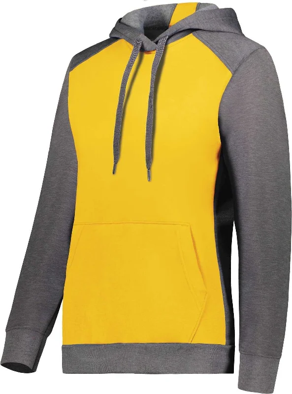 Value Deals Augusta 6867 Ladies Three-Season Fleece Pullover Hoodie - Gold Carbon Heather Value Deals Augusta 6867 Ladies Three-Season Fleece Pullover Hoodie - Gold Carbon Heather