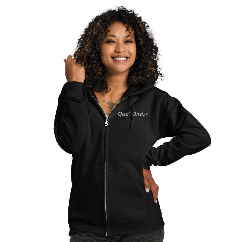 Buy More, Save More Ladies Zip Hoodie Que' Onda?