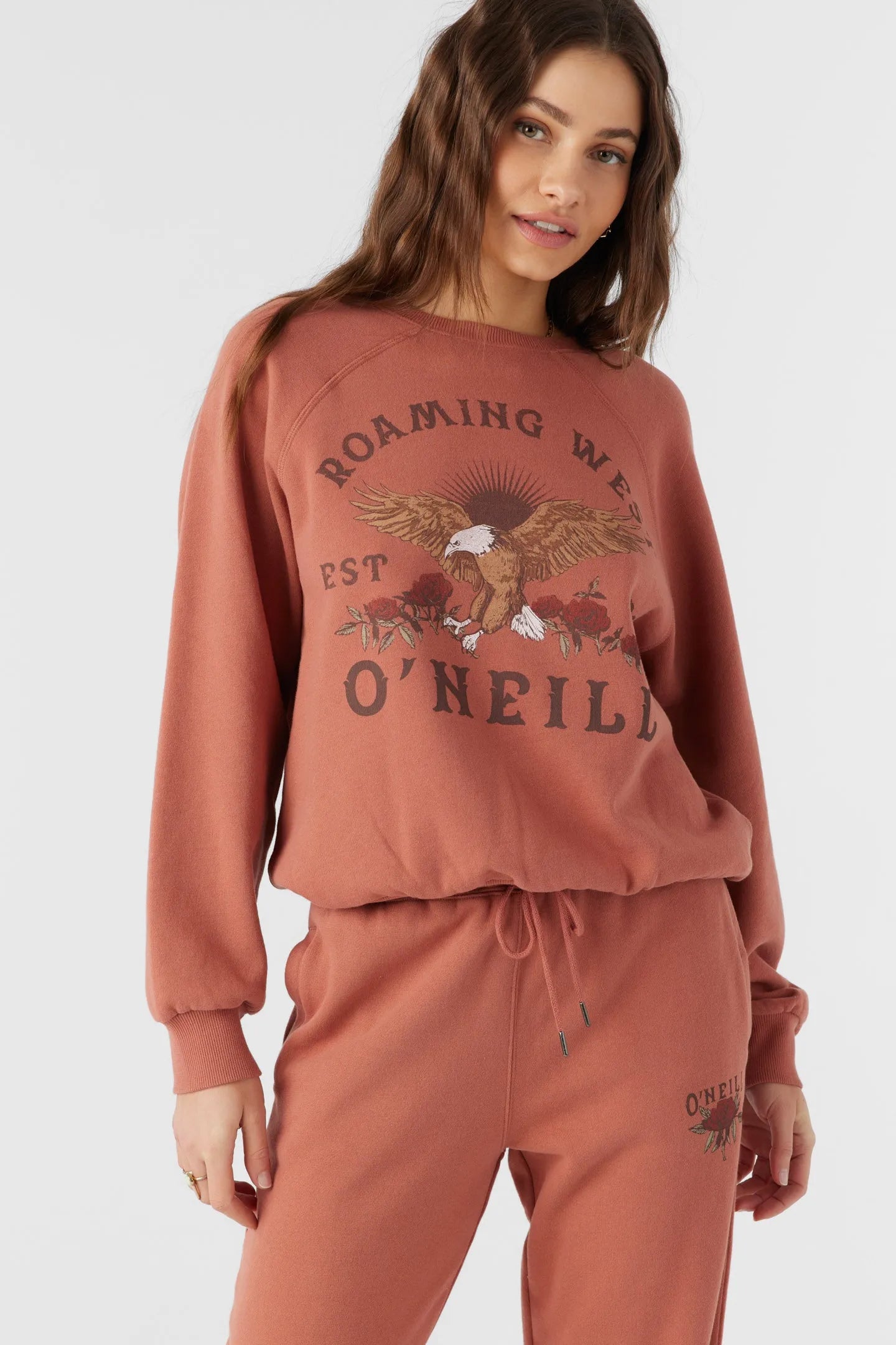 Great Bargains Oneill Womens Sweatshirt Boardwalk Crew Neck Fleece