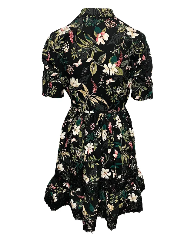 Bonus Savings Kate Spade Floral Dress in Multicolor Cotton