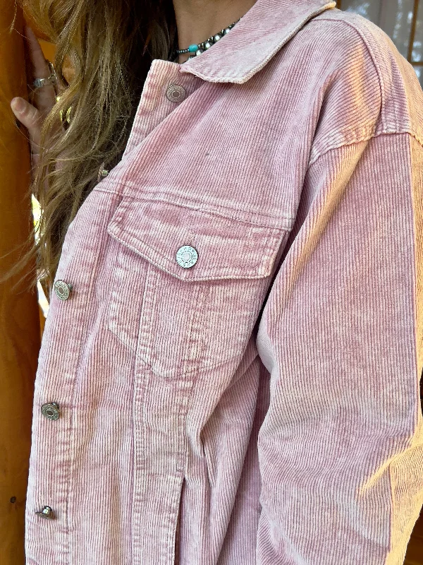 Lowest Price Pink Corduroy Jacket