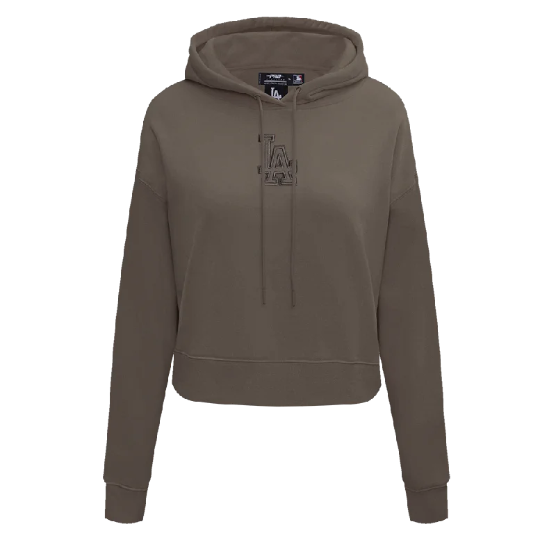 Deal Frenzy SUDADERA CON GORRO MLB LOS ANGELES DODGERS NEUTRAL PARA MUJER