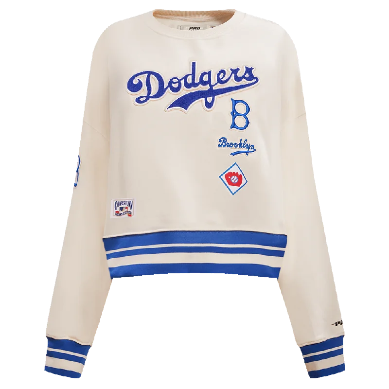Take Advantage SUDADERA DE CUELLO REDONDO MLB BROOKLYN DODGERS RETRO CLASSICS PARA MUJER