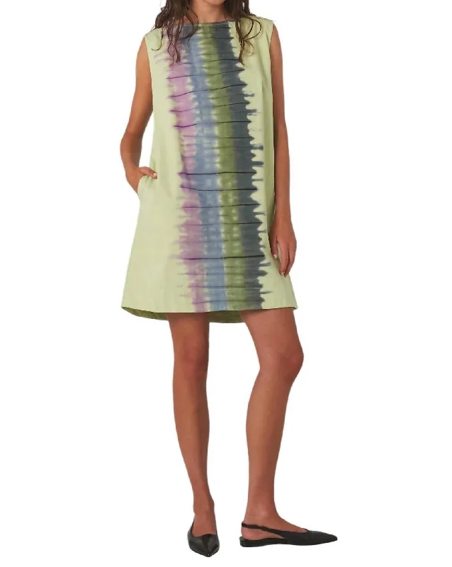 Best Bargains Lupita Dress In Lime Combo