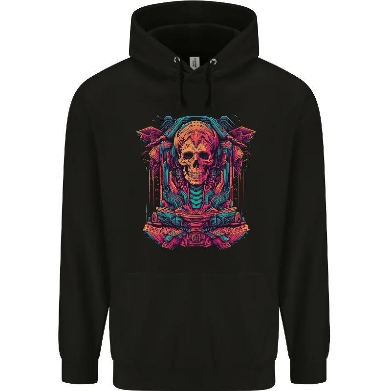 Best Deals Skull Resurrection Mens 80% Cotton Hoodie
