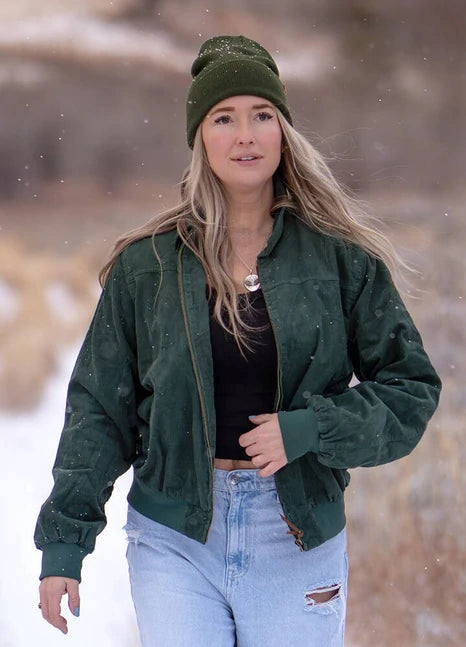 Massive Deals Women's Vintage Corduroy Jacket
