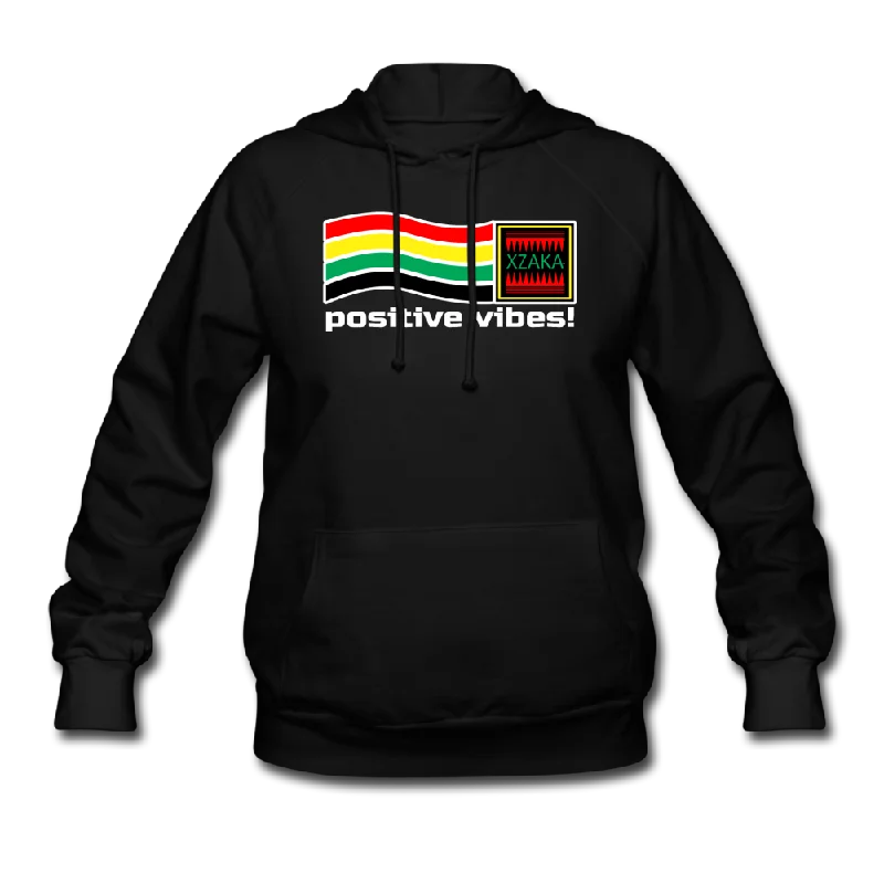 Year-End Clearance XZAKA Women "Positive Vibes" Motivational Hoodie - W1287