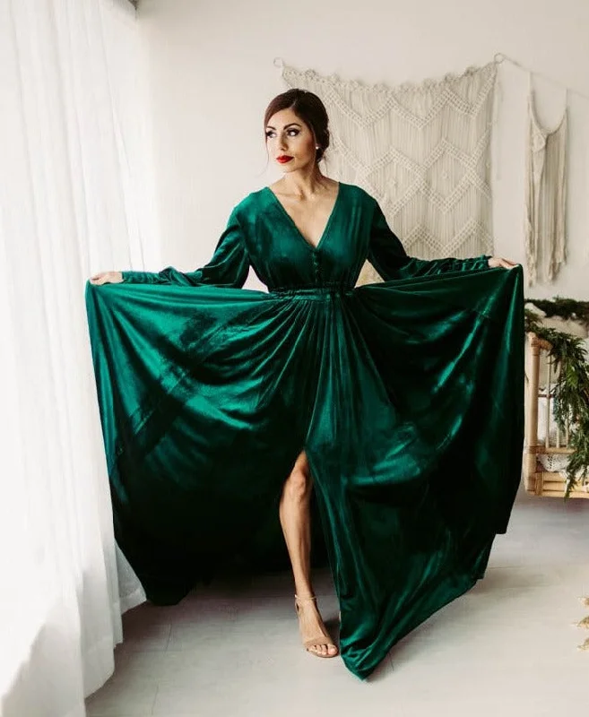 Discount Days Ivy Dress - Emerald Green
