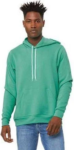Massive Deals Bella + Canvas 3719 Unisex Sponge Fleece Pullover Hooded Sweatshirt - Teal Massive Deals Bella + Canvas 3719 Unisex Sponge Fleece Pullover Hooded Sweatshirt - Teal