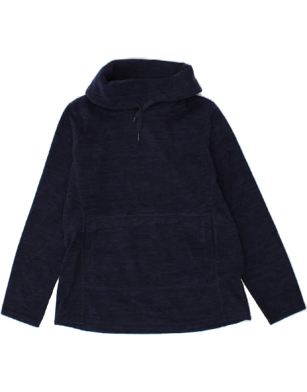 Limited Time Offer MOUNTAIN WAREHOUSE Womens Roll Neck Fleece Jumper UK 18 XL Navy Blue