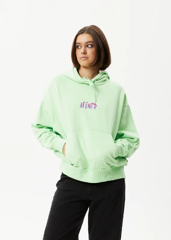 Epic Deals AFENDS Womens Electric - Hoodie - Lime Green