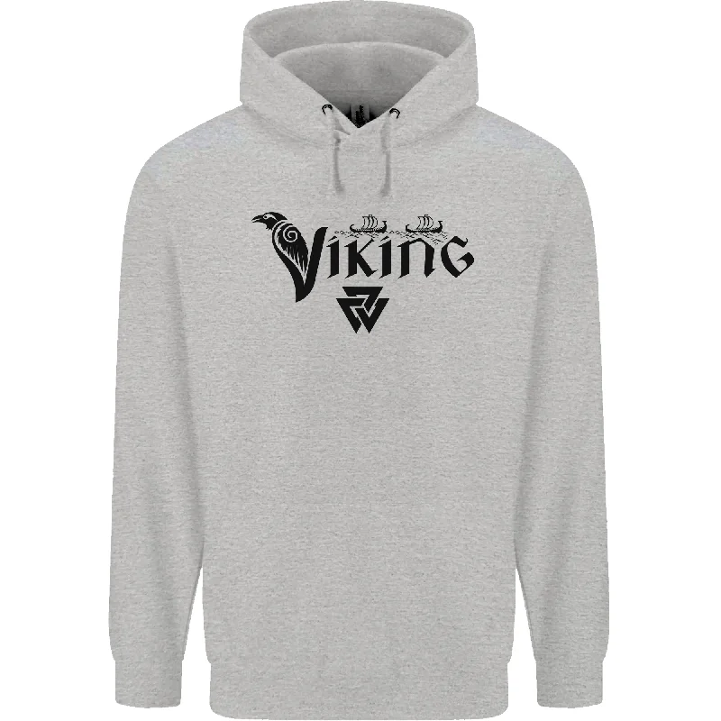 Price Drop Alert Viking Thor Odin Valhalla Norse Mythology Mens 80% Cotton Hoodie