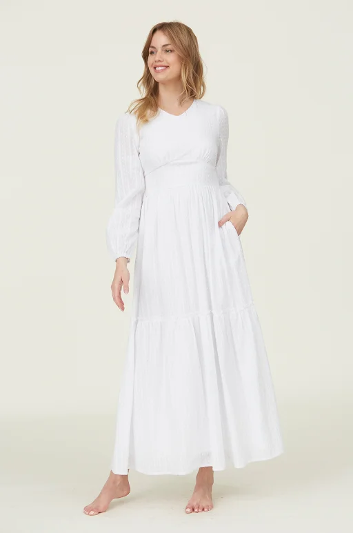 YEAR-End Clearance Rebecca Temple Dress Simple Wedding Dress