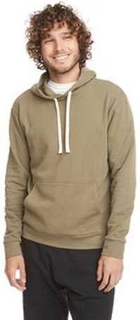Discount Deals Next Level 9303 Unisex Santa Cruz Pullover Hooded Sweatshirt - Military Green