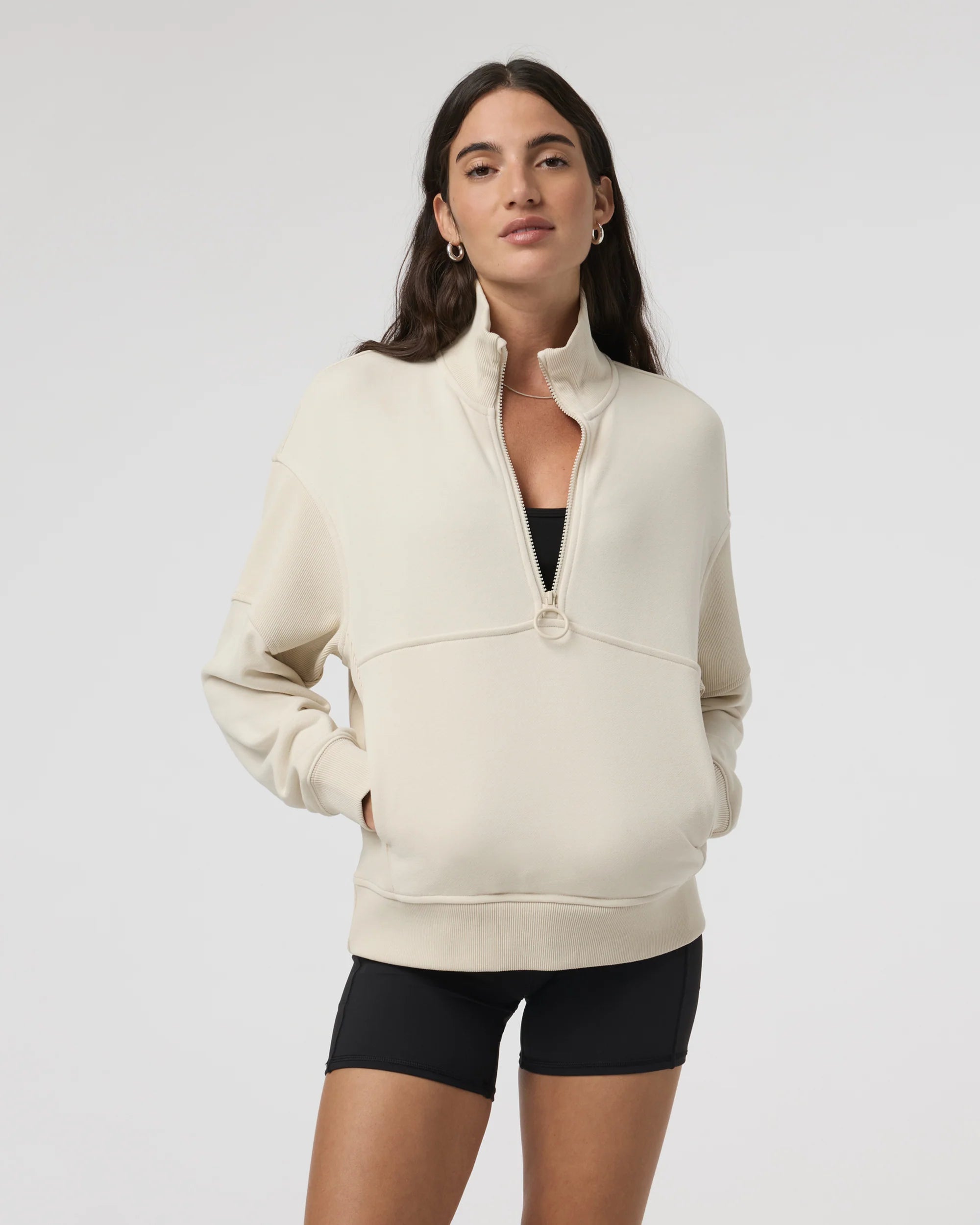 Stock Clearance Vuori Womens Sweatshirt Sedona Rib Half Zip