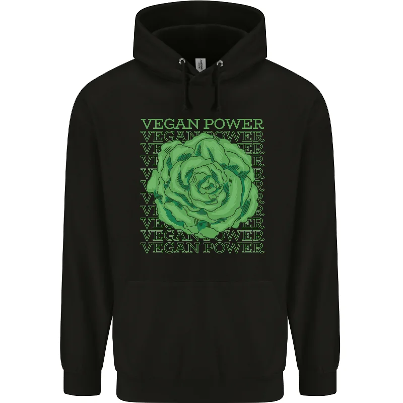 Members Only Vegan Power Mens 80% Cotton Hoodie