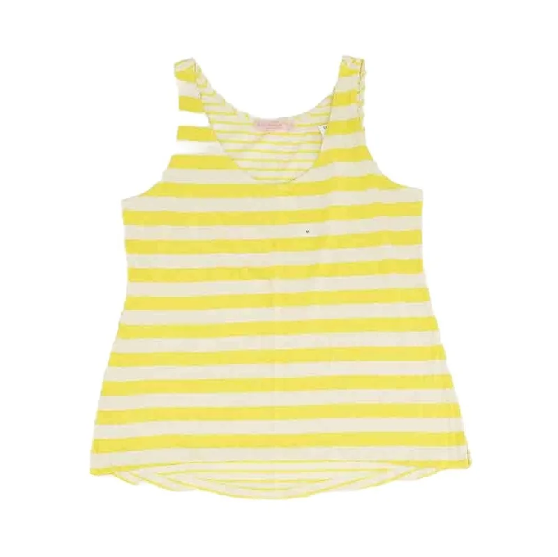 Amazing Deals Yellow Striped Tank