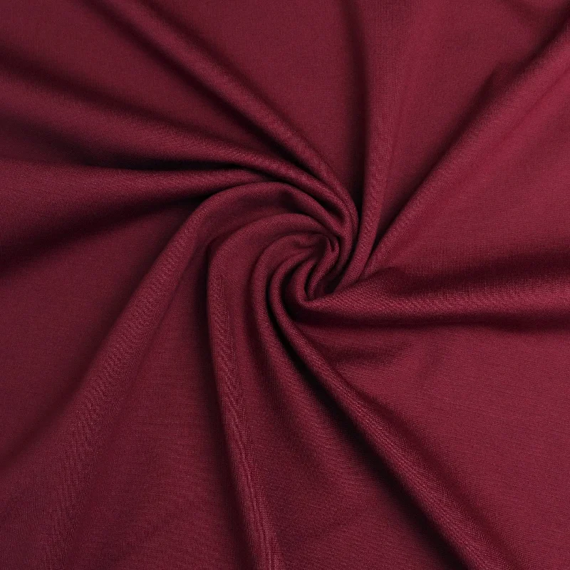 Exclusive Online Offer Viscose Ponte Di Roma - Burgundy