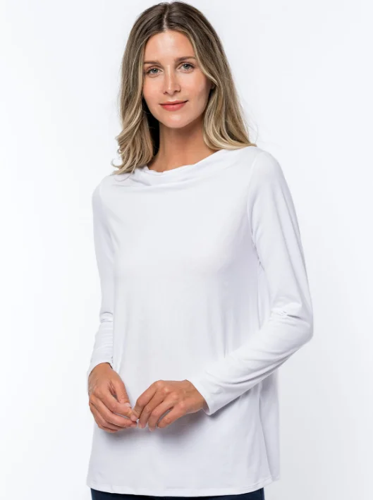 Deal of the Week Donna Loose White Temple Top