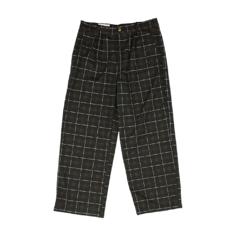 Limited Time Brown Plaid Pants