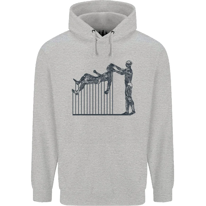 Overstock Sale Robot Maintenance AI Futuristic SC-FI Mens 80% Cotton Hoodie