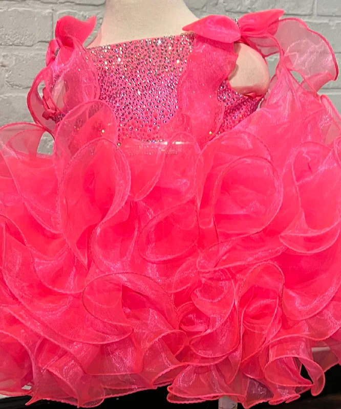 Big Discounts Sugar Kayne C229 Cupcake Pageant Dress Bow Shoulders