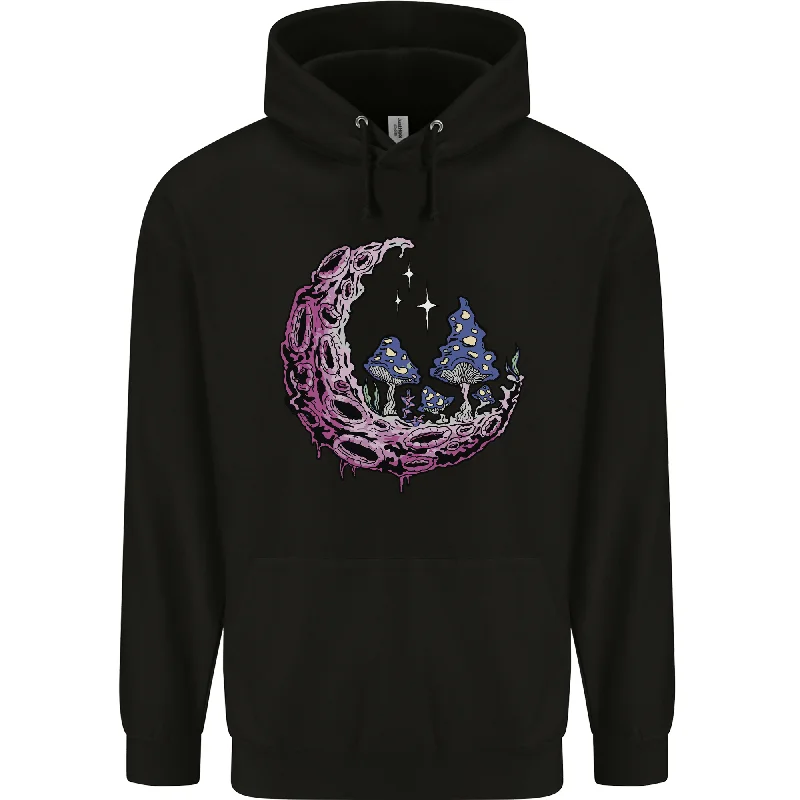 Price Buster Trippy Magic Mushroom Moon LSD Psychedelic Mens 80% Cotton Hoodie