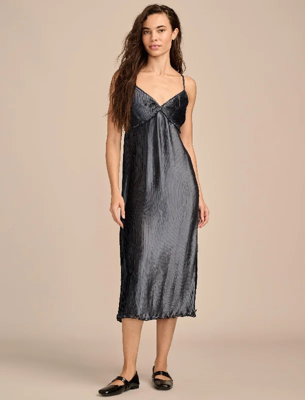 Sale Event Lucky Brand Women's Pleated Midi Dress