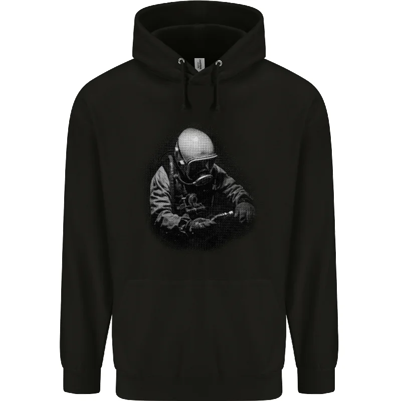 Can't Be Beat Underwater Welder Scuba Diving Diver Mens 80% Cotton Hoodie