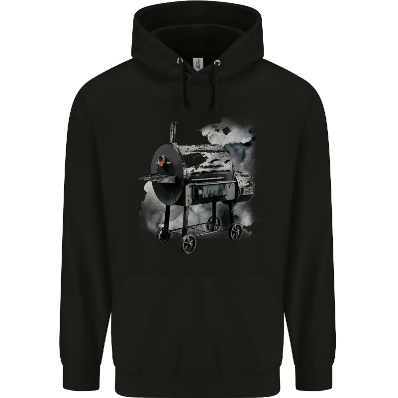 Extra Savings Smokey BBQ Grill Mens 80% Cotton Hoodie