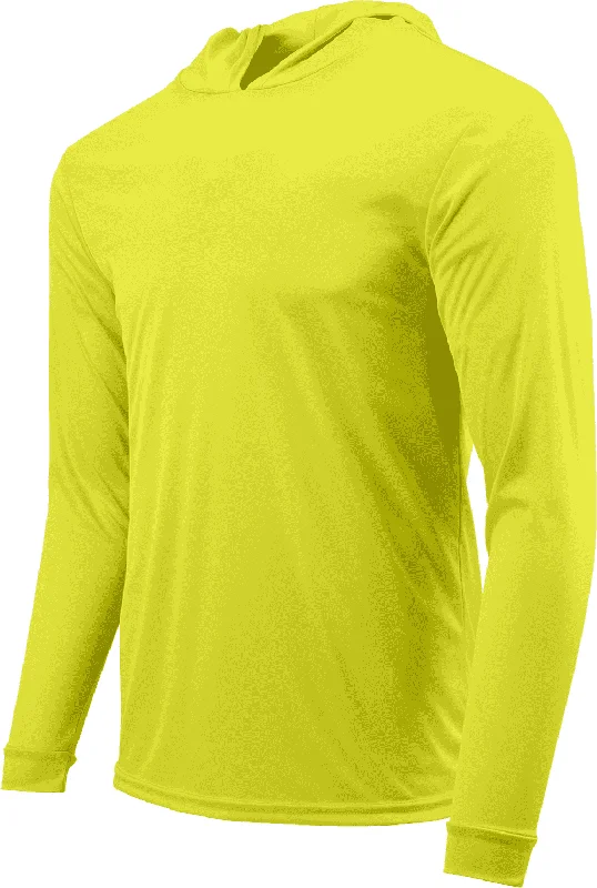 Special Buy Paragon 220 Adult Long Sleeve Performance Hood - Safety Green