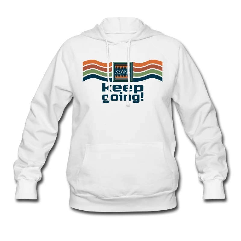 Lowest Price XZAKA Women "Keep Going" Motivational Hoodie - W1298