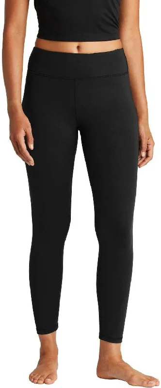 Warehouse Sale Sport-Tek LPST890 Ladies 7/8 Legging - Black