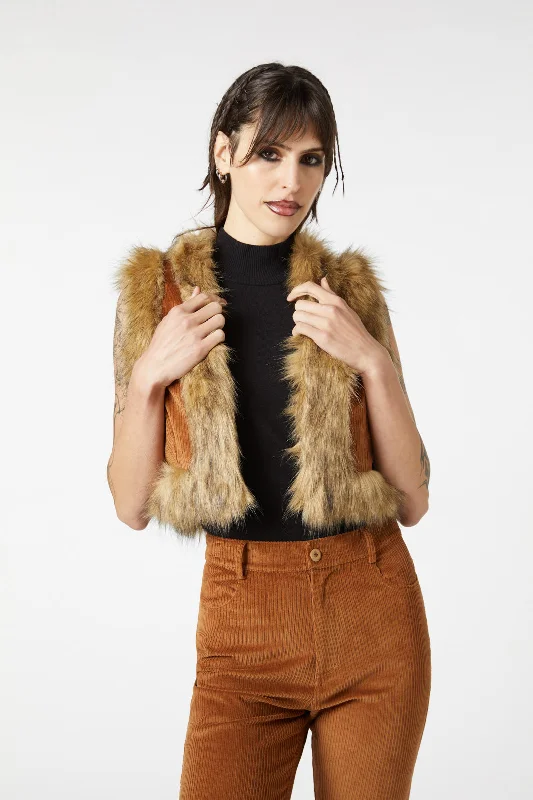 Year-End Clearance Moss Cord Vest