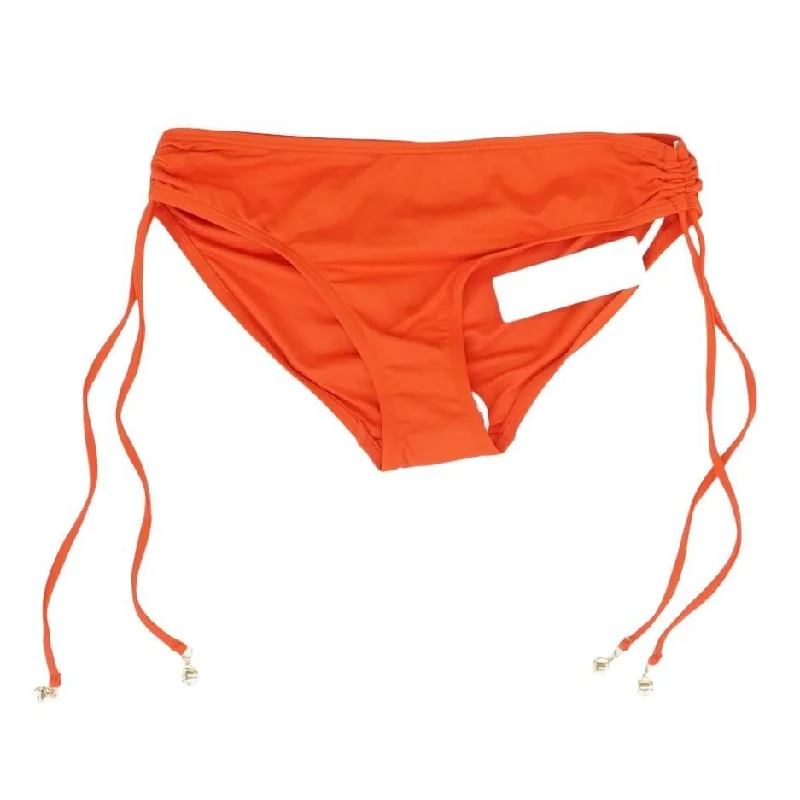 Instant Savings Red Solid Swim Bottom