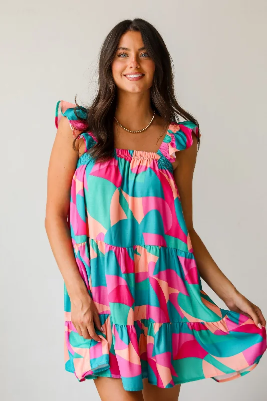 Extra Discounts FINAL SALE - Sweet Forever Tiered Mini Dress