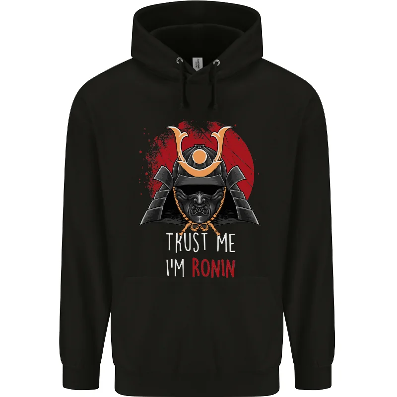 Best Bargains Trust Me Im Ronin MMA Martial Arts Samurai Mens 80% Cotton Hoodie