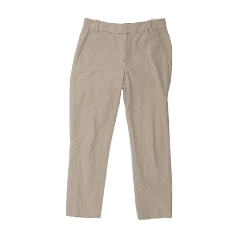 Final Markdown Beige Solid Khaki Pants