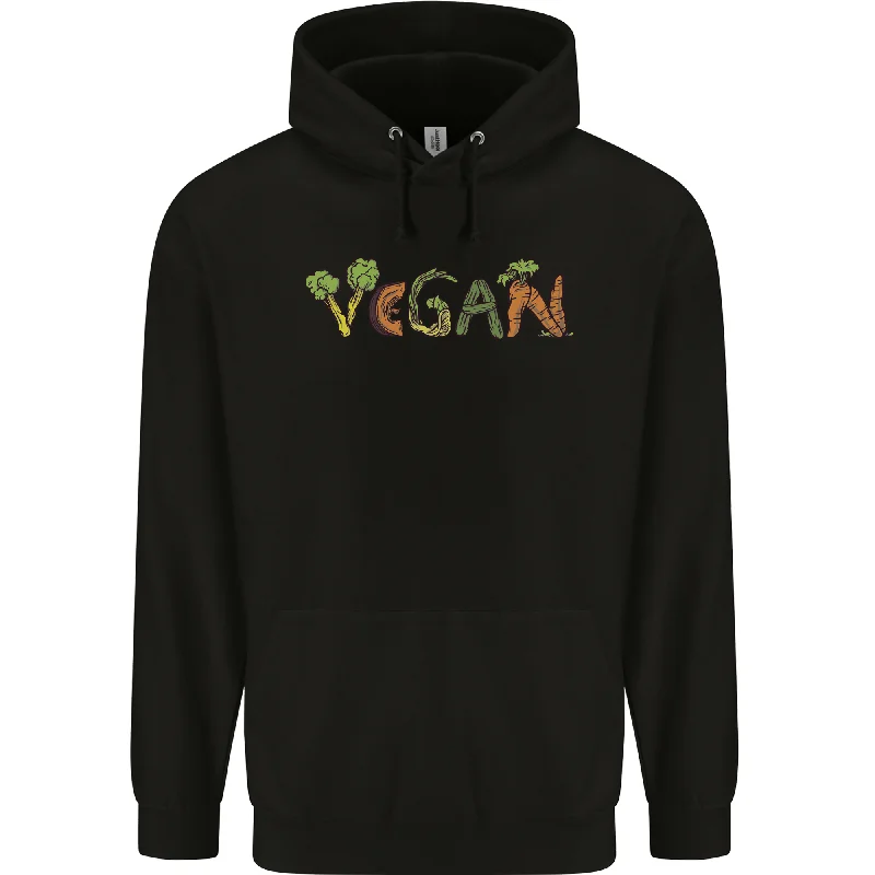 While Supplies Last Vegan Vegetables Mens 80% Cotton Hoodie