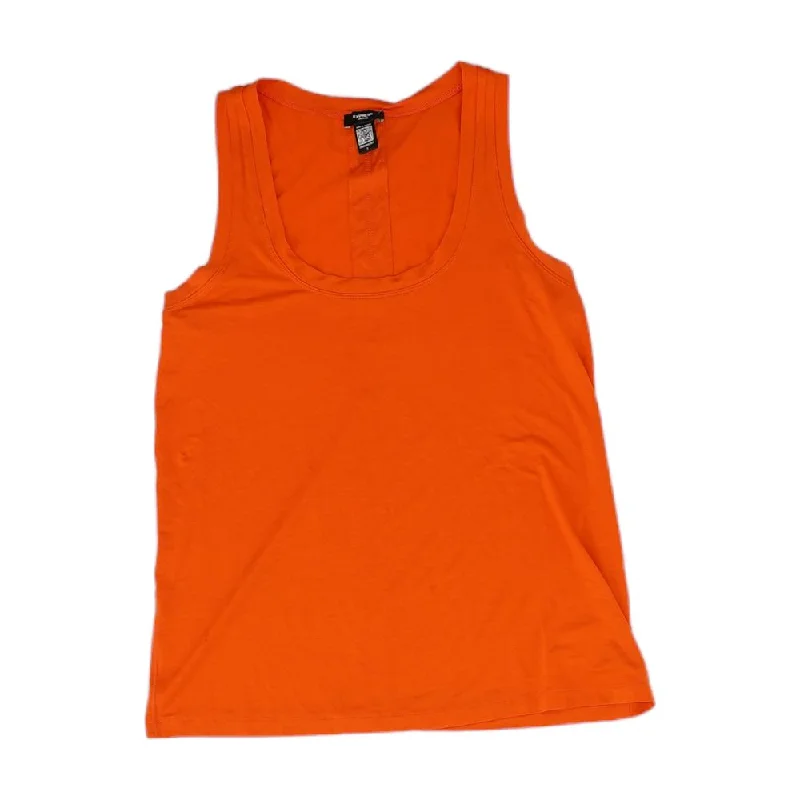 Savings Galore Orange Solid Active Tank
