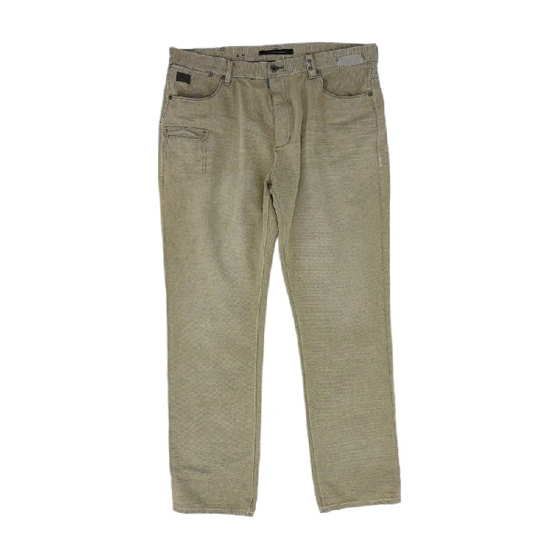 Deal Zone Beige Solid Cargo Pants