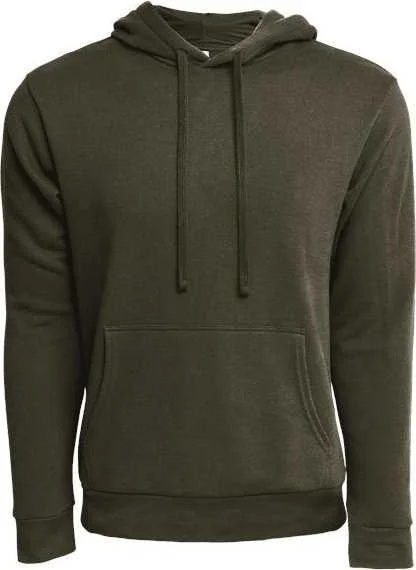 Low Prices Next Level 9304 Unisex Laguna Sueded Hoodie - Military Green