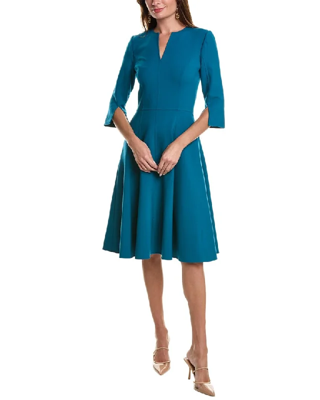 The Best Prices Oscar de la Renta Wool-Blend A-Line Dress