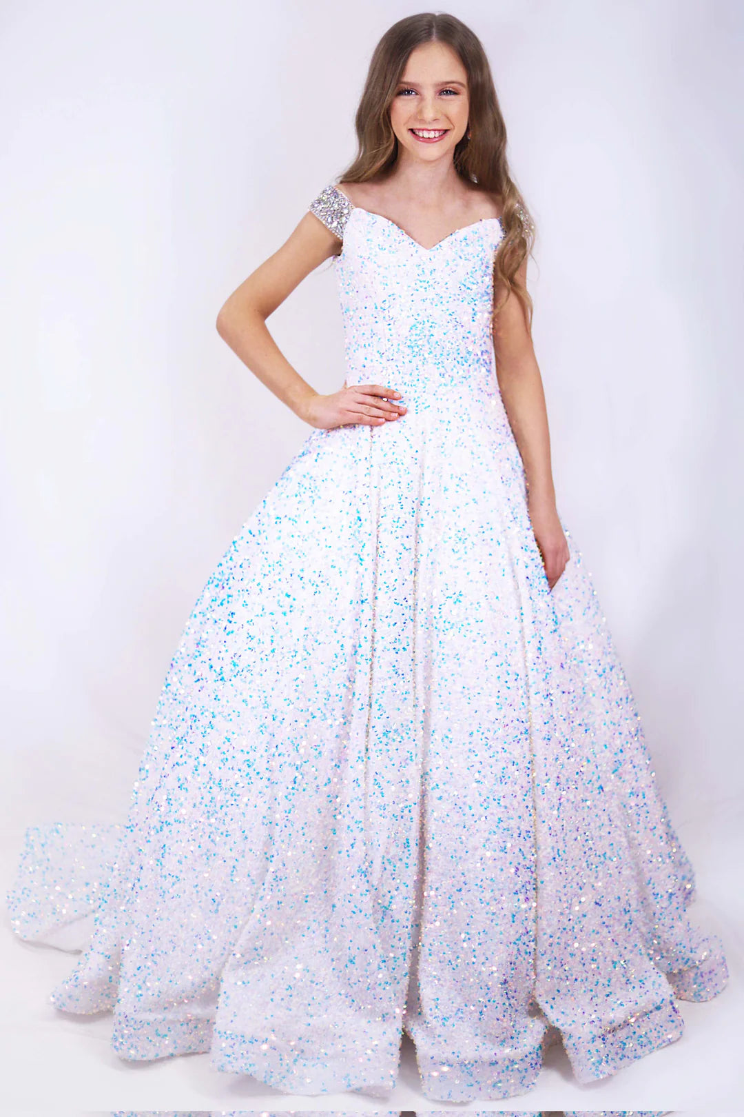 Iridescent White