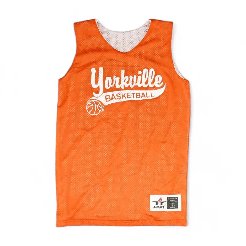 Quick Sale Orange Basketball Yorkville Basketball Jersey