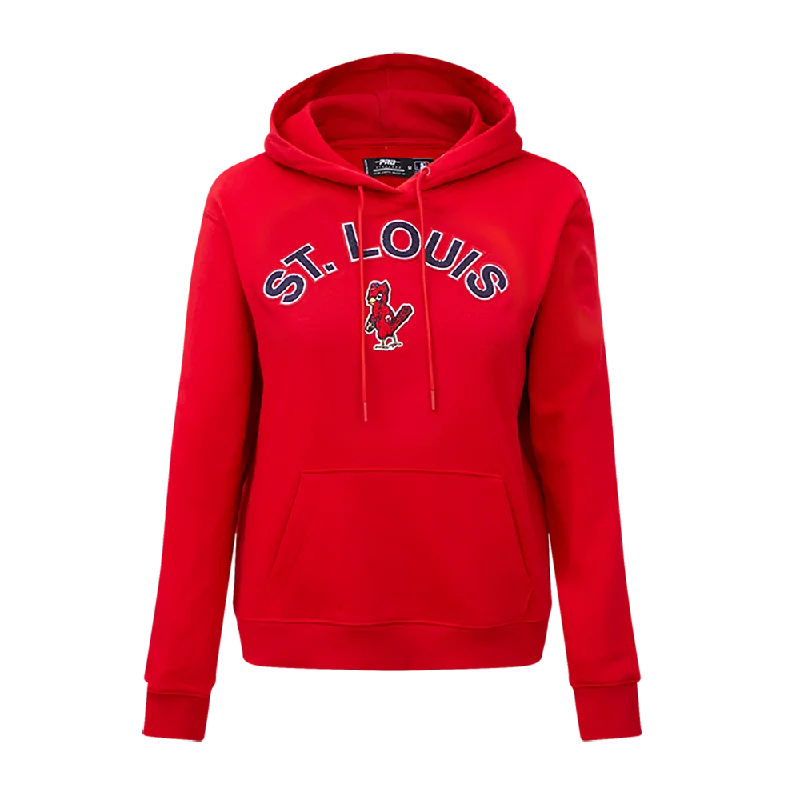 Take Advantage SUDADERA CON GORRO MLB ST. LOUIS CARDINALS CLASSIC ESSENTIALS PARA MUJER